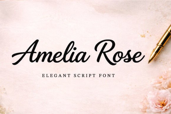 Amelia Rose: The Ultimate Script Handwritten Font Review