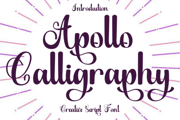 Apollo Calligraphy: A Warm Typeface for Branding