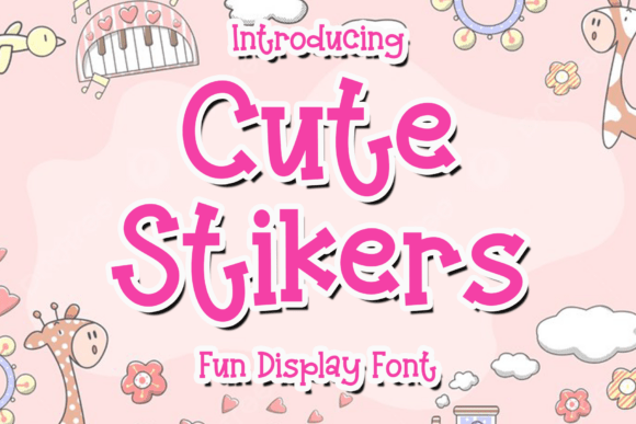 Cute Stikers: The Elegant Script Font for Modern Branding