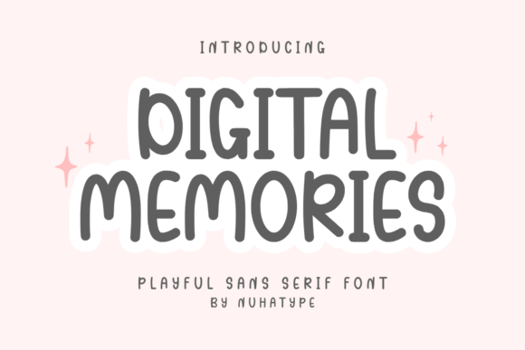 Digital Memories Font Review for Brand Designers