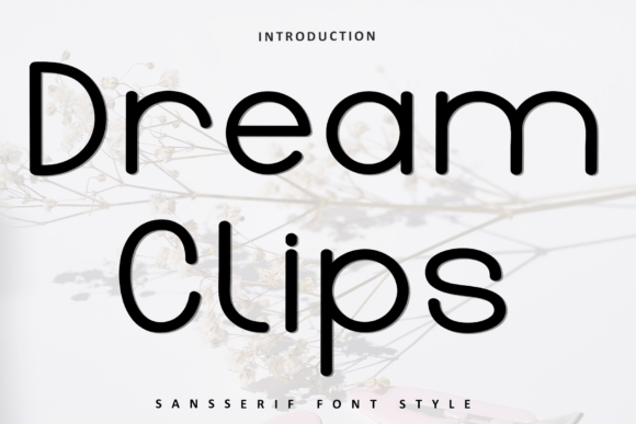 Dream Clips Font for Festive Holiday Crafts