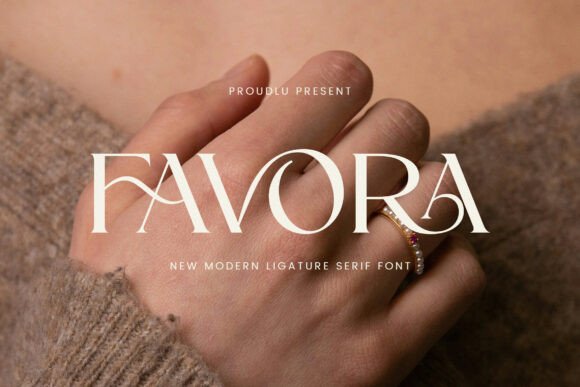 Favora: A Chic Serif Font for Editorial Design