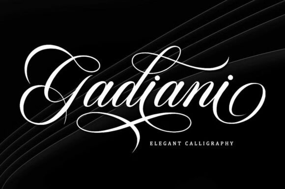 Gadiani: The Ultimate Elegant Script for Branding