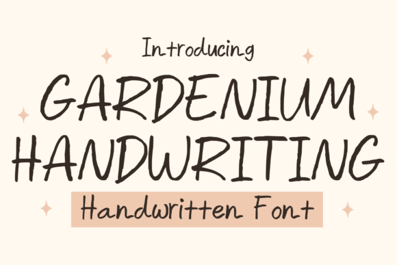 Gardenium Handwriting Font Review for Marketers