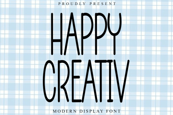 Happy Creativ: A Sophisticated Script Typeface for Editorial Design