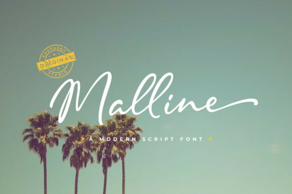 Malline: The Script Handwritten Font for Authentic Brands