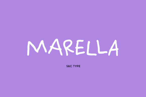 Marella: An Authentic Handwritten Typeface for Editors
