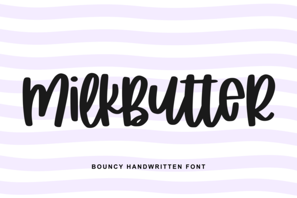 Milkbutter: A Playful Handwritten Font Review