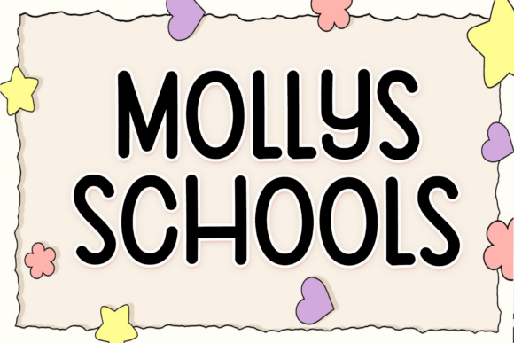 Mollys Schools: A Timeless Handwritten Font for Branding