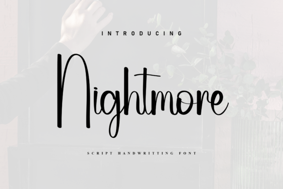 Nightmore: The Perfect Handwritten Font for Makers