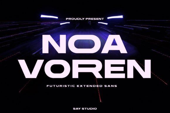 Noa Voren Typeface for Bold Craft Designs