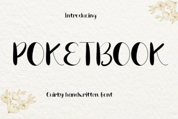 Poketbook: A Charming Script Handwritten Font Review