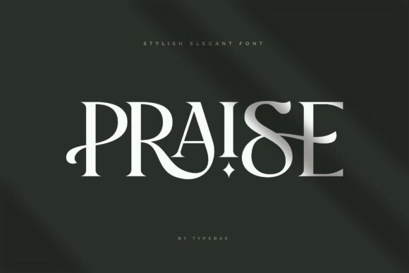 Praise: A Stylish Serif Font for Branding