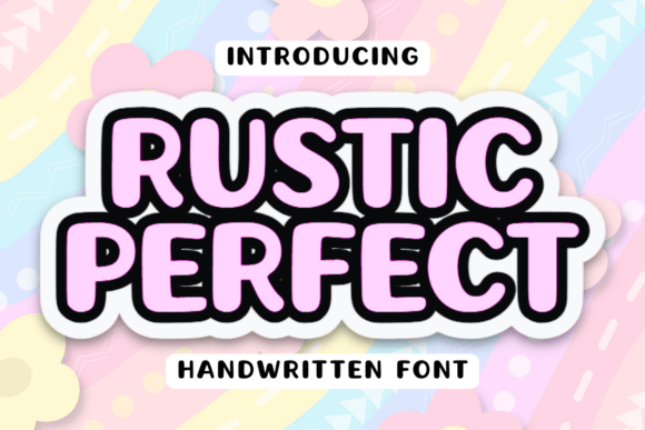 Rustic Perfect Typeface for Editorial Design