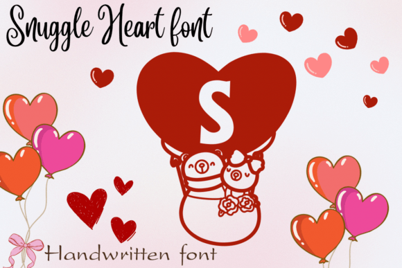 Snuggle Heart: A Whimsical Typeface for Digital Branding