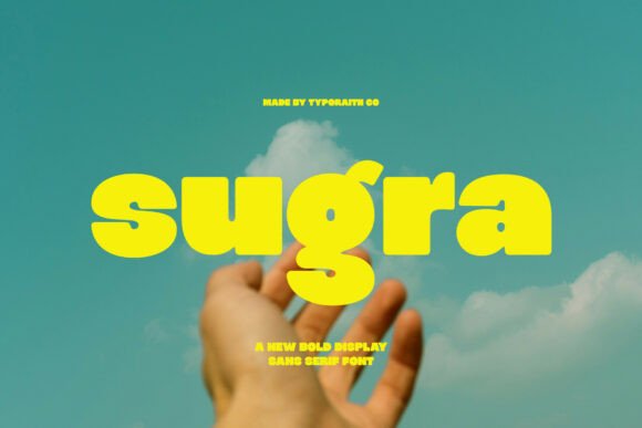 Sugra: A Bold Sans Serif Font for Branding