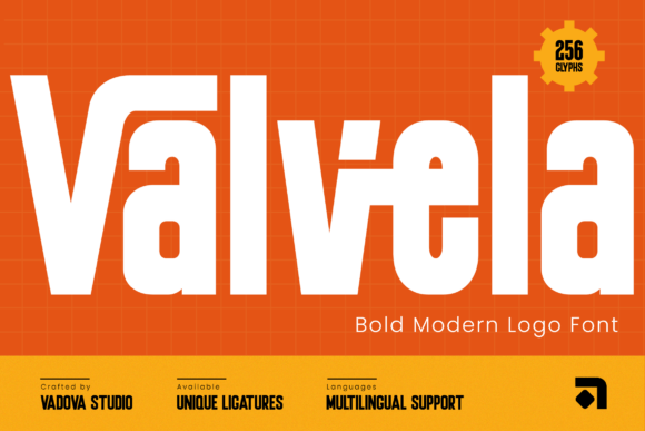Valvela: A Bold Modern Typeface for Editorial Design